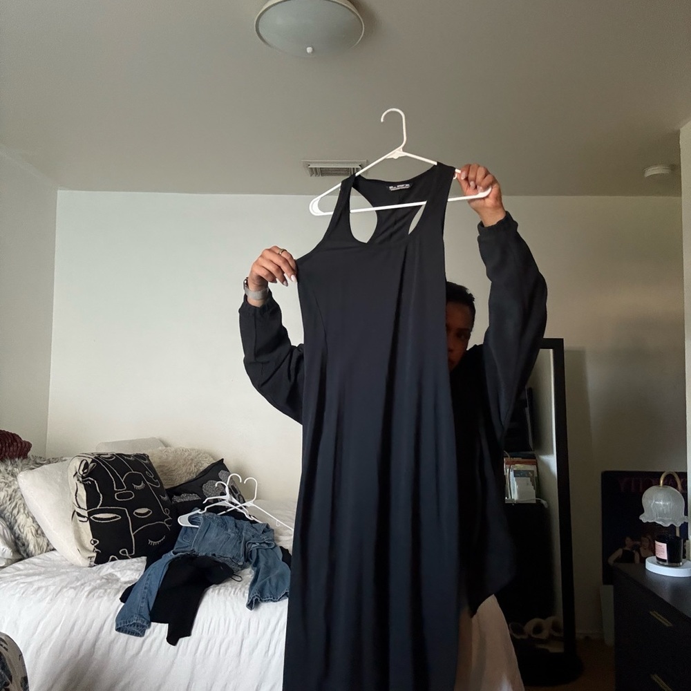 Arc'teryx Black Halter Sheath Dress
